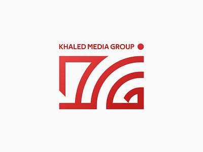 Khaled Media Group Arabic Logotype