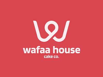 Wafaa House Cake Co. Arabic Logo