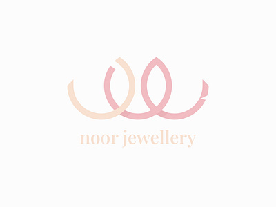 Noor Jewellery Branding Arabic Logo