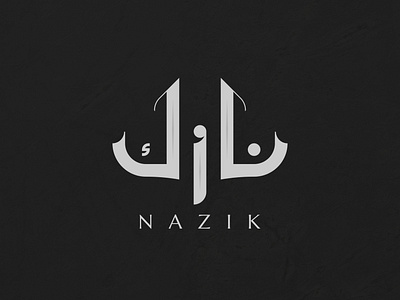 Nazik Personal Branding Arabic Logotype Design Idea