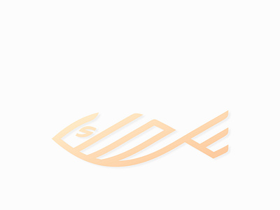 Samak (سمك) Fish Arabic Logo