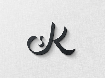 Kermes (ك + K) Arabic Logo Branding