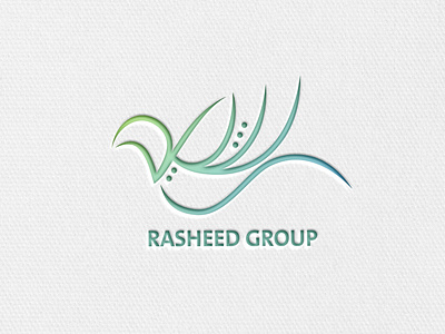 Rasheed Group Bird Arabic Logo