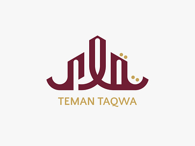 Teman Taqwa Arabic Logotype Design