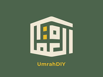 UmrahDIY Kabah Islamic Arabic Logo
