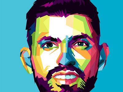 MANCITY Player WPAP Art Illustration by Sourav Aich on Dribbble