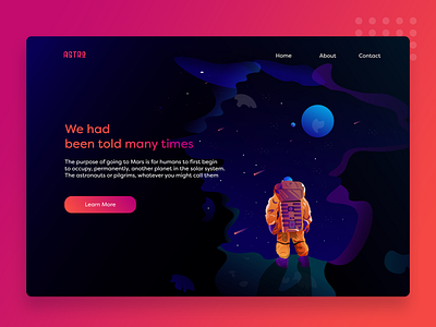 Astro web Concept