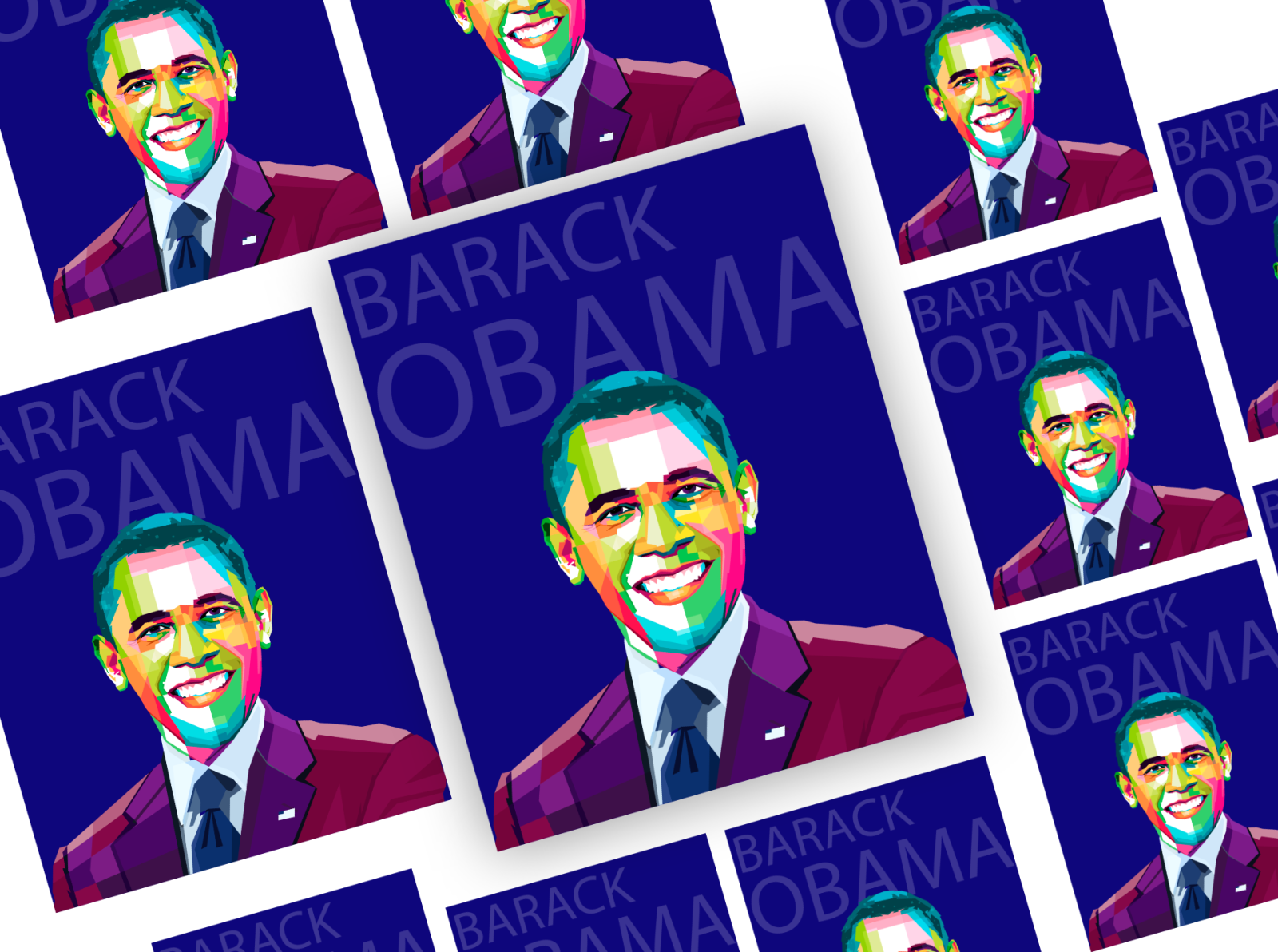 Barack Obama Biography Book Cover By Sourav Aich On Dribbble