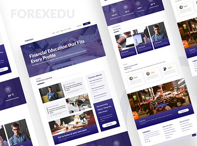 Education Forex landing page branding education education forex landing page education forex landing page forex forex trading landing page landing page concept landing page design landing page ui website website design