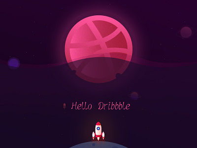 Hello Dribbble first