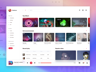 UI-Music Player music music player