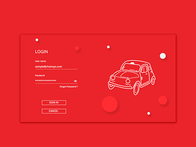 Login Page Design design illustration ui vector web website