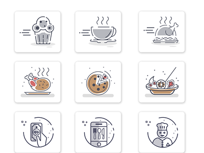 Food Icons And Graphics