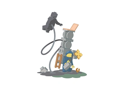 death stranding 3d bb character character design color colorillustration deathstranding design illustration kodzima kodzimagenius lego legodeathstranding legoman lineart lineillustration pizza print printdesign