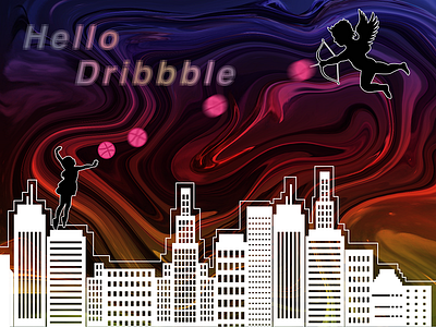 Hello Dribbble first