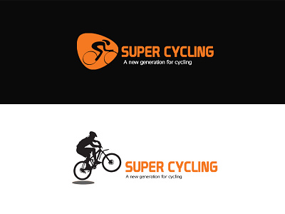 Cycling Logo branding creativity cycling design identity interaction logo logos logotype workout