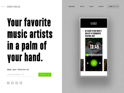 Music Shot #1_1 branding design desktop mobile mobile ui music ui web