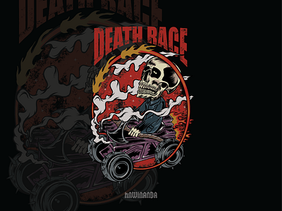 deathrace! drawing drawings illustration illustrationdesign musicartwork musicdesign skull tatto
