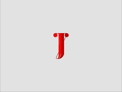 Typography_Letter J aesthetics branding logodesign ui vector