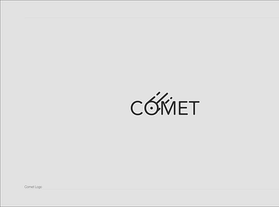 Comet logo aesthetics app branding icon illustration logodesign minimaldesign typography vector