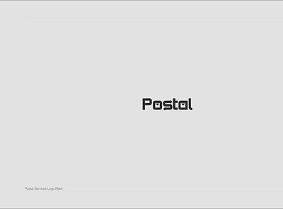 Postal Logo aesthetics animation app design designmatters geometric icon minimaldesign typography vector