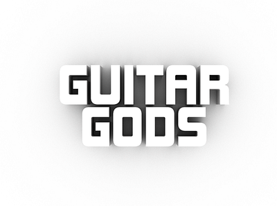 Guitar gods aesthetics app branding flat geometric icon minimaldesign ui ux web