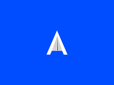 A Logo aesthetics branding designmatters flat geometric illustration logo minimaldesign typography ui