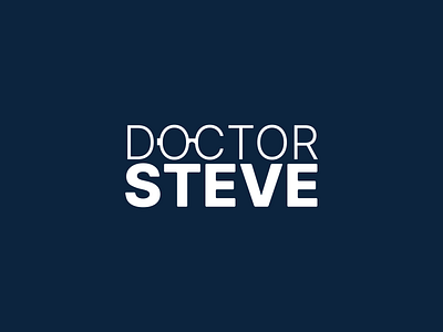 Dr. Steve Logo aesthetics app branding design designmatters geometric illustration logo minimaldesign typography