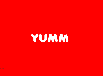 Yumm logo aesthetics branding design designmatters geometric icon logo minimaldesign typography ui
