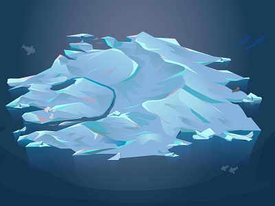 Ice Illustration