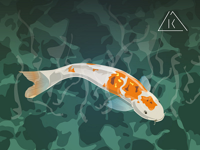 Lonely Fish fish illustration