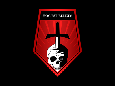 Hoc est Bellum badge logo