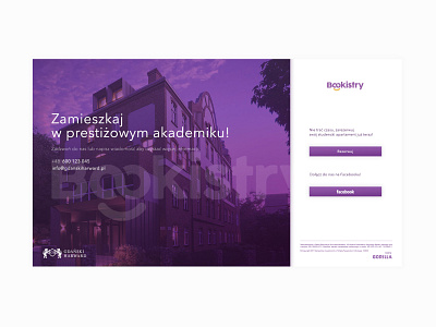 Gdański Harward app app design book booking button design facebook graphic design illustration minimal ui ui design uiux ux ux design web webdesign website