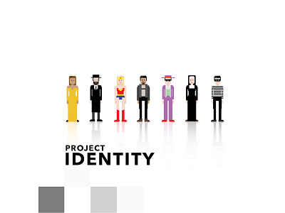 Identity art creative design graphic graphic design icon illustration illustration art minimal person pixel pixel art pixelart project vector web