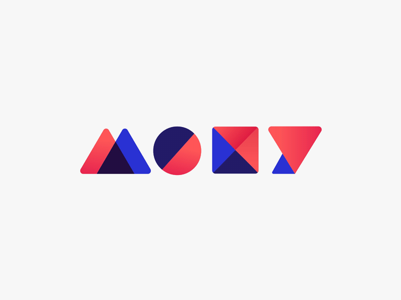 MOXY logo animation branding logo motion design