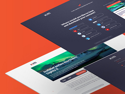 K.im - desktop design desktop distribute content front end uiux upload