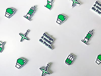 OPO.design - "À moda do Porto" brand branding design illustration opodesign stickermule stickers typography vector