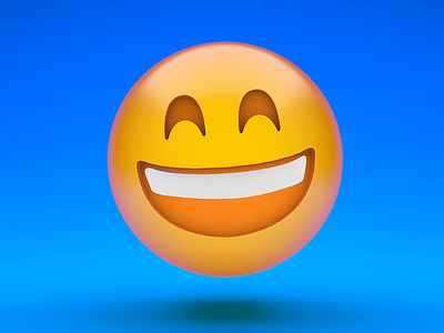 Awkward laugh adobe animation cinema4d emoji illustration maxon motion socialnetworks