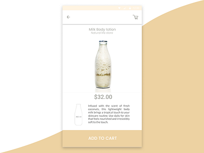 Dailyui 12 - Product Page view daily ui mobile product ui ux