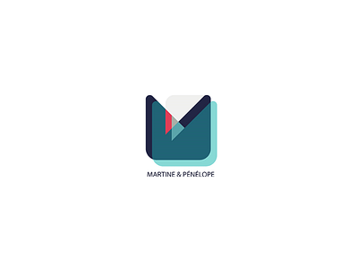 Martine & Penelope 2018 branding design icon illustration illustrator logo logo design vector