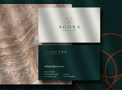 Agora Education Concept branding creative design graphic design logo logo design