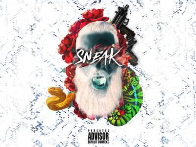 S N E A K Album Cover art direction blending arts digital art graphic art