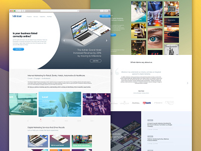 Milestone – Website Design agency b2b marketing startup ui ux web design webdesign website