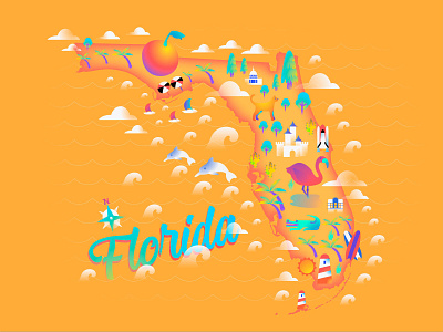 Florida Illustration