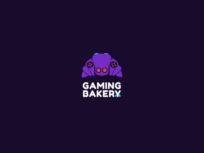 Gaming Bakery Logo Animation by Stefan Ćirković on Dribbble