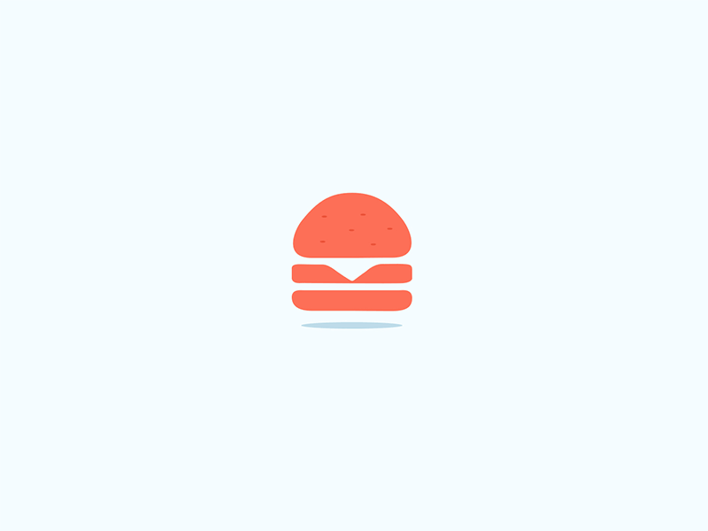 Hamburger Menu .gif 2d 2d animation hamburger hamburger icon hamburger menu menu motion orange ui set ux