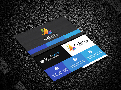 Professional Business Card Design. both side design business card card colors creative designer graphic logo professional business card visiting card