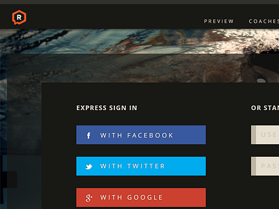Express Sign In Modal