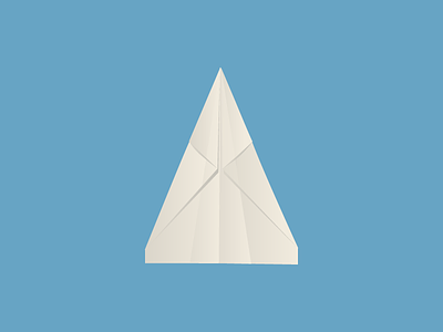 Airplane Page airplane fold folded illustration illustrator origami paper paper airplane plain ol plane plane