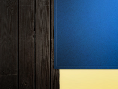 Blue blue rich texture wood yellow